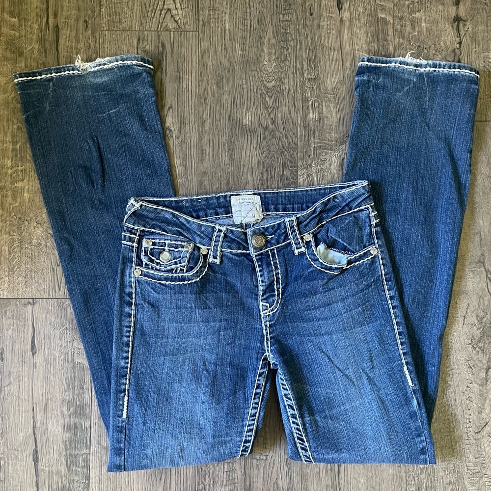 LA Idol Flared Jeans, Size 9